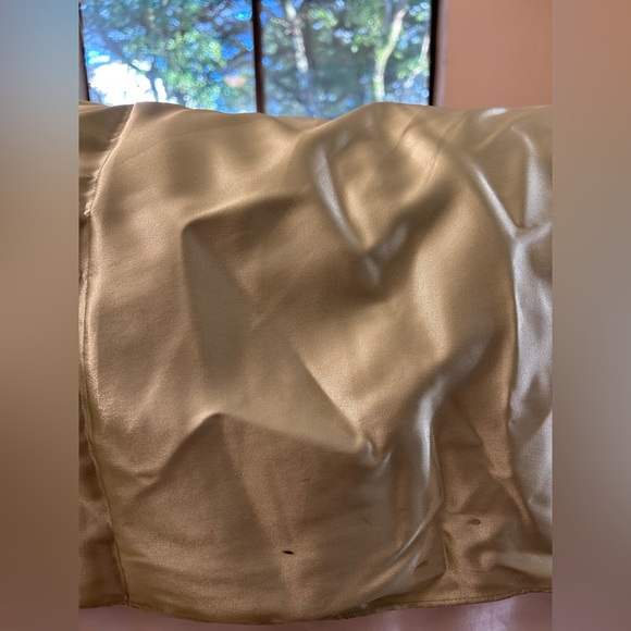 Speechless Women’s Green Pocketed Lace Up Back Satin Spaghetti Strap - Picture 7 of 9